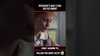 Did you know THIS about ROSEMARY’S BABY 1968 Fact 12 [upl. by Domella]