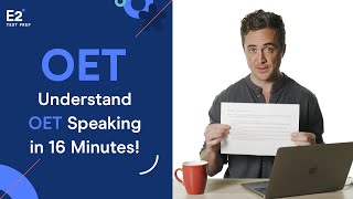 Understand OET Speaking in JUST 16 Minutes [upl. by Lissi]