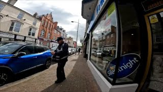 Rhyl  Traffic Warden on the prowl [upl. by Asilehc837]