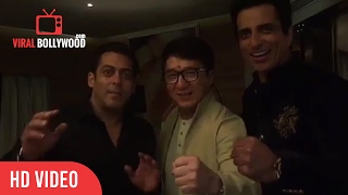 Salman Khan Jackie Chan Sonu Sood Together  Hindi Chini Bhai Bhai  Kung Fu Yoga [upl. by Esiled]