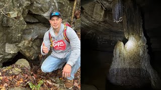 Tiny Cave Entrance Opens Up To Much Much More Caving in Soddy Daisy TN 🪨🕵️‍♂️ [upl. by Longtin]