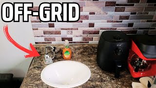 How to Build an OffGrid Sink System [upl. by Adnilam667]