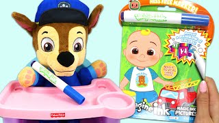 Learn With Paw Patrol Chase Using Imagine Ink Activity Book [upl. by Sawyor]