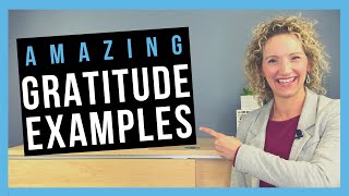 Gratitude Examples 8 WAYS TO SHOW GRATITUDE INSTANTLY [upl. by Holmun490]