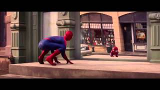 SpiderMan Dancing  Evian Commercial Green Screen [upl. by Keslie]