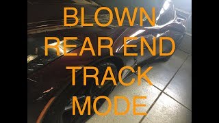 2017 Corvette Blown Rear End In Track Mode Explanation [upl. by Aliakim]