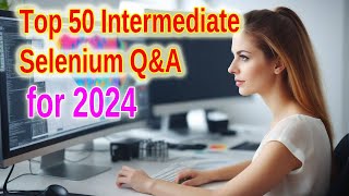 Top 50 Intermediate Selenium Interview Questions amp Answers for 2024 [upl. by Leopold]