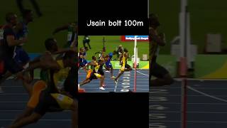 WORLDS FASTEST MAN Usain Bolt 100m RECORD BREAKER 100m shorts race [upl. by Kristofer]