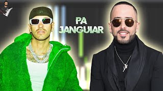 Feid Yandel  Pa Janguiar  Instrumental Piano Tutorial  Partitura  Karaoke  MIDI [upl. by Annmarie]