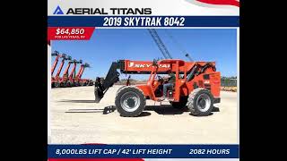 2019 SKYTRAK 8042 forsale SN4897 [upl. by Aicire]