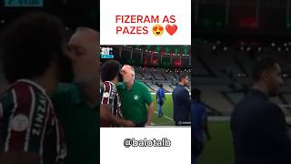 MANO E MARCELO FIZERAM AS PAZES love football soccer shorts [upl. by Kurzawa]