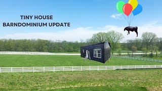 Tiny House Build  Barndominium Update [upl. by Eiraminot]