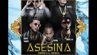 Brytiago Ft Darell Daddy Yankee Ozuna Anuel Aa  Asesina Remix Extended Version Dj Beto [upl. by Enitnatsnoc]