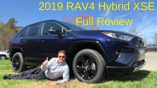 2019 RAV4 Hybrid XSE  More Power Great MPG WOW [upl. by Annaehs927]