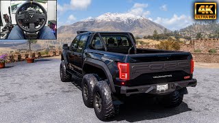 Hennessey Velociraptor 6X6  OFFROAD  Forza Horizon 5  Thrustmaster TX gameplay [upl. by Larimor]