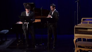 Francis Poulenc  Sonate pour deux clarinettes Kevin Spagnolo  Vitor Fernandes [upl. by Setarcos]