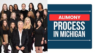 Alimony Process in Michigan  ChooseGoldmancom [upl. by Lieberman]