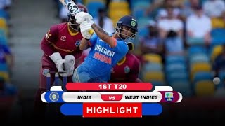 India vs Westindies 1st T20 Highlights 2023  Ind vs Wi 1st T20 Highlights  Ind Vs Wi Highlights [upl. by Rekrap]