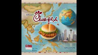 🐔 ChickfilA Expands to Asia Singapore First Stop 🌏 [upl. by Lynde]