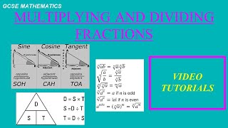 GCSE Maths multiplying and dividing fractions [upl. by Killoran348]