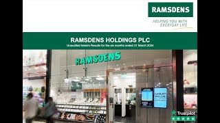 RAMSDENS HOLDINGS PLC  Interim Results [upl. by Norrie]