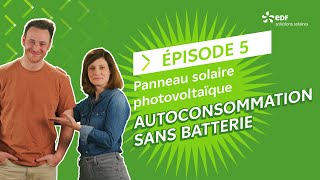 Panneau solaire photovoltaïque  lautoconsommation sans batterie [upl. by Oirazan]