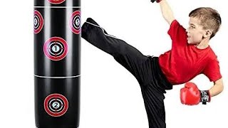 INFLATABLE PUNCHING BAG FITNESS SPORTS EQUIPMENT THE BEST FOR KIDS [upl. by Nahtonoj]