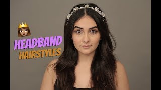 Quick amp Easy Headband Hairstyles  Must Try Hairstyles  Beauty BFF  MissMalini [upl. by Rockefeller]