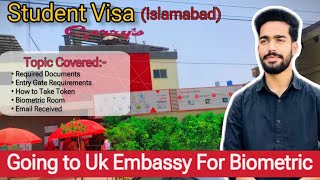 UK Student Visa Biometric Process  UK Biometric Visa System  UK biometric Islamabad [upl. by Nayllij694]