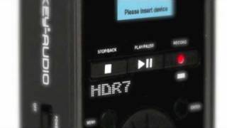 iKEY HDR7 Portable Digital Recorder [upl. by Nrehtak52]