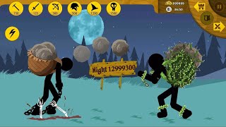 NIGHT 1299300 SURVIORS UNLOCK GIANT ENSLAVED VS GINAT ENSLAVED ROCKS  HACK STICK WAR LEGACY [upl. by Amlus440]