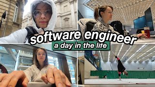 software engineer day in the life  average tuesday and gymnastics practice [upl. by Nauqyt]