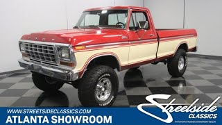 1979 Ford F250 Ranger 4X4 for sale  5628 ATL [upl. by Melantha]