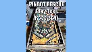 Pinbot 1986 Williams Pinball Machine Play Test 6233920 [upl. by Thesda]