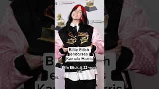 Billie Eilish endorses Kamala Harris [upl. by Lello]