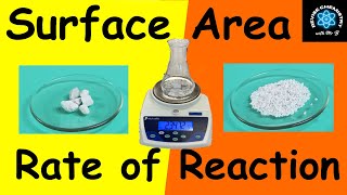 How does Surface Area affect the Rate of Reaction GCSE chemistry [upl. by Burdelle124]