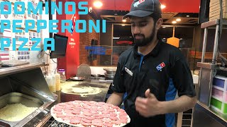 How To Make Dominos Pepperoni Passion pizza Lets See 🍕🍕 [upl. by Kant]