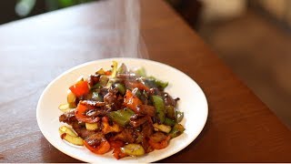 Authentic Twice Cooked Pork Belly Sichuan Cuisine Recipe Hui Guo Rou 回锅肉四川传统做法 [upl. by Vogele]