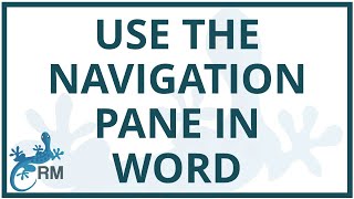 How to use the navigation pane in Word to move sections around [upl. by Reisfield]