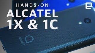 Alcatel 1X amp 1C HandsOn at CES 2019 [upl. by Steven]