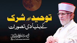 Tauheed aur Shirk ke Bunyadi Tasavurat  Dr TahirulQadri [upl. by Ennalorac]