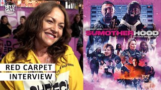 Sumotherhood Premiere  Jaime Winstone on a night of triumph for Adam Deacon and his film [upl. by Nesahc]