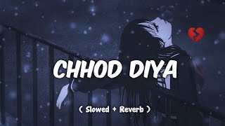 Chhod Diya  Slowed  Reverb  Sad song  LofiSong [upl. by Schaumberger893]