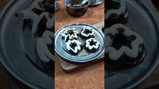 Miniature Oreo donuts  I love miniature cooking youtubeshorts miniaturecoocking food [upl. by Alcott]