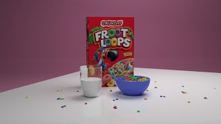 Cereal commercial in 3D  Inspired by Daniel Schiffer [upl. by Enelyt]