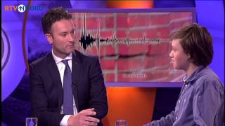 14jarige vlogger Wouter vertelt over media aandacht  RTV Noord [upl. by Guthrie]