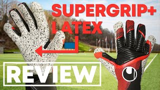 Uhlsport Powerline Supergrip Goalkeeper Glove Review [upl. by Toffic]