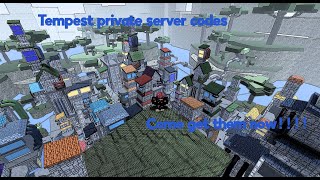 New Tempest private server codes [upl. by Irahs]