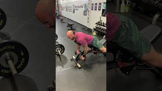 Incline DB Rows Directly into Bat Wing ISO Hold [upl. by Hadria]