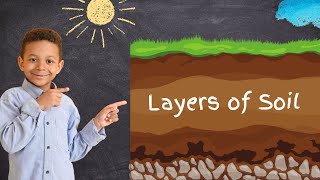 Layers of Soil  Soil Profile  Science for Kids [upl. by Anaej]